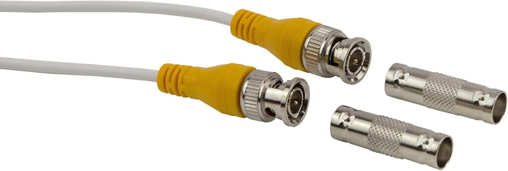 Plug-and-Play (RCA/BNC Combo Cables) – For Simple DIY Installations