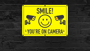 You Are On Camera Sign Design Tips
