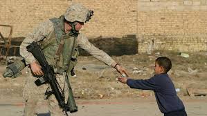 Waving to Family During Deployment camera